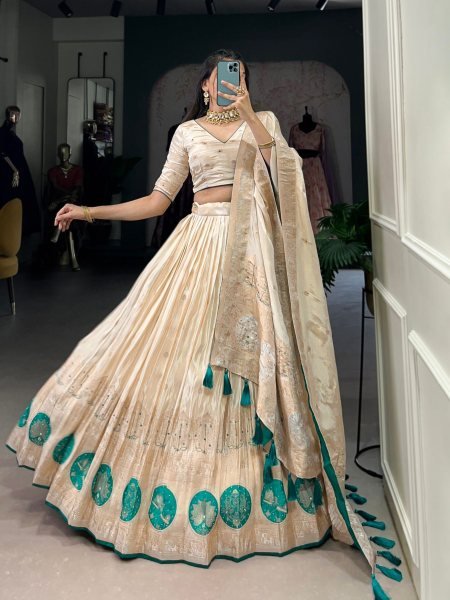 Exclusive Shimmer Silk Lehenga Collection in Wholesale Rate  