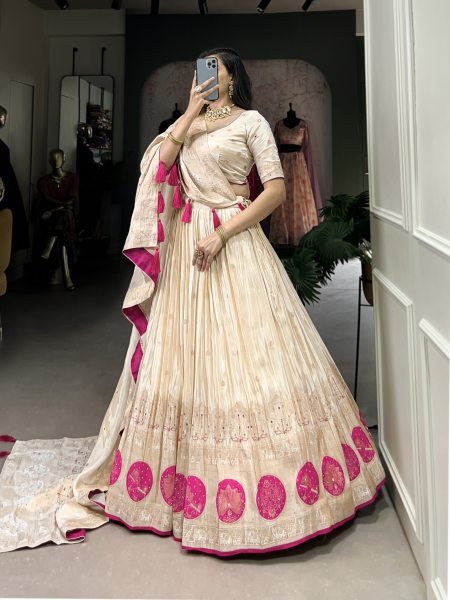 Exclusive Shimmer Silk Lehenga Collection in Wholesale Rate  Designer Lehenga Choli