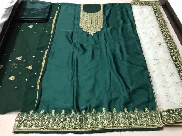 FANCY GEORGETTE SALWAR SUIT 22421 B  Churidar Salwar Suits Wholesale