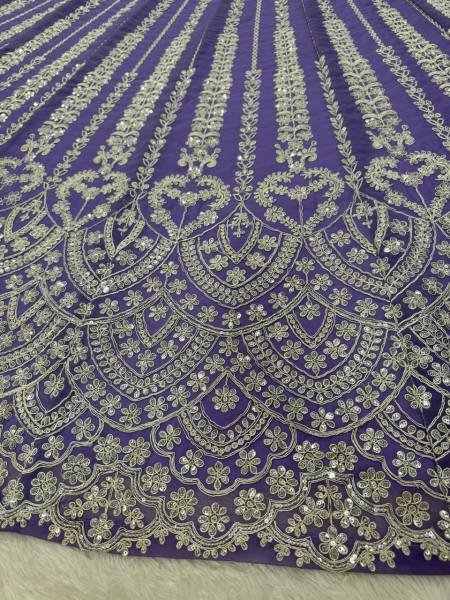 Faux Georgette Semi Stitched Lehenga with Coding Dori and Sequins Work  Blouse   Dupatta Set By Royal Export Designer Lehenga Choli