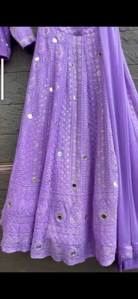 Faux Georgette With Sequence Work Designer Lehenga Choli Designer Lehenga Choli