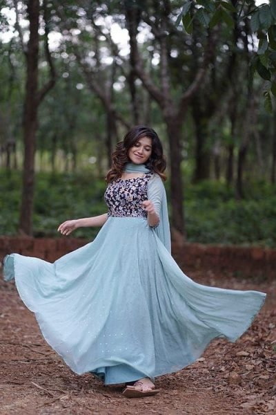 Faux Georgette withAattractive Embroidery work Georgette  Kurti Georgette Kurti 