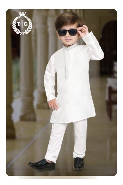 Festival Special Pinterest Kids Kurta pyjama Set Boys Wear