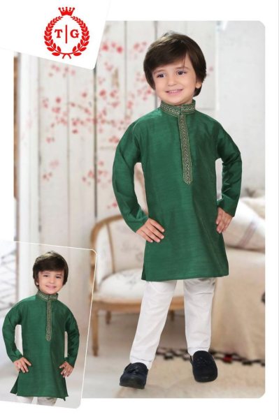 Festival Special Pinterest Kids Kurta pyjama Set Boys Wear