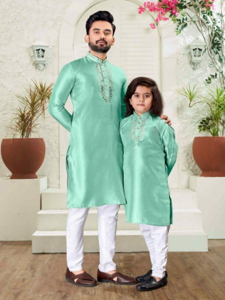 Festival Special Silk Father Son Combo Collection  Father Son Collection 