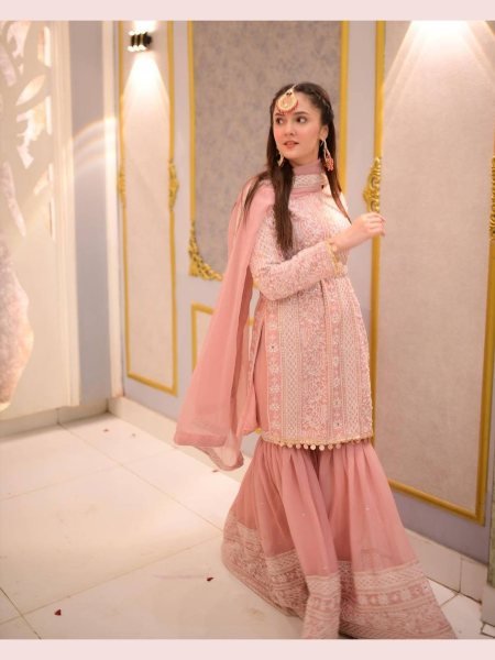 Festival Wear Embroidery Work Sharara Suits  Ready To Wear Collection