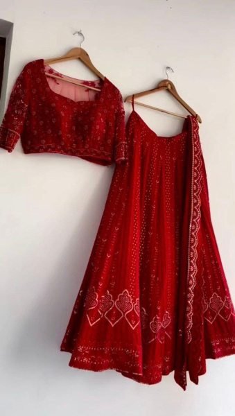 Festival Wedding Wear Designer Lehenga Choli  Designer Lehenga Choli