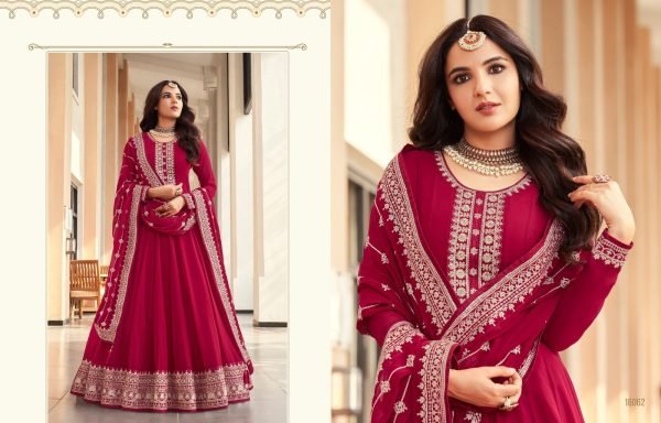 Floor Touch Anarkali Embroidered Suits Anarakali Gown Wholesale