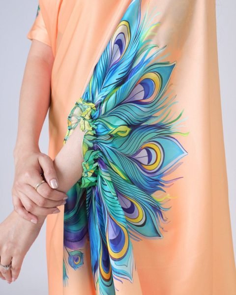 Floral Printed Georgette Saree With Blouse for Festive Wear Ready To Wear Saree 