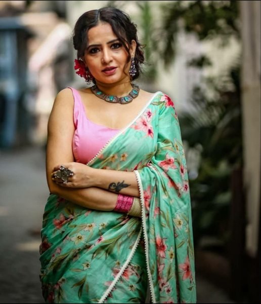 Flower Printed Heavy Japan Satin Silk Saree  Silk Sarees Wholesale