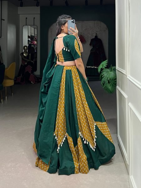 For Festival Season Pure Cotton Printed Lehenga Choli   Navratri Lehnega Choli
