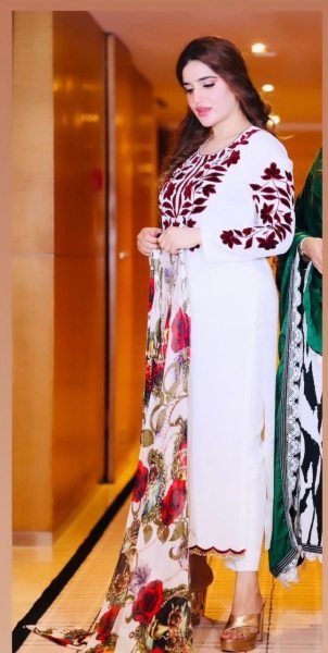 Fox Georgette Kurti Pant With Dupatta Ready To Wear Collection