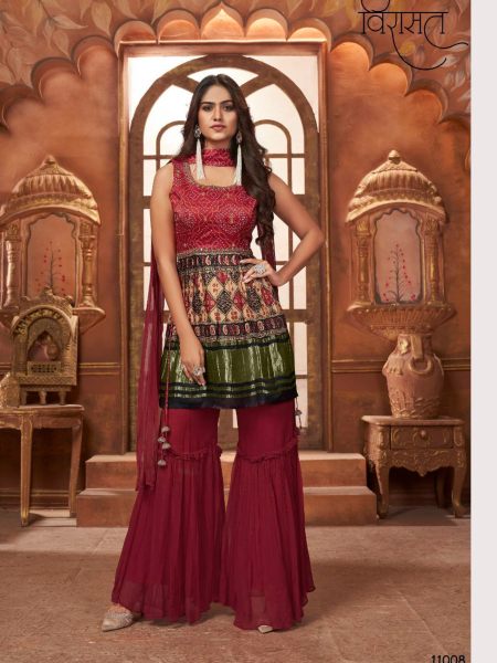Best Designer Sharara Suits | Maharani Designer Boutique