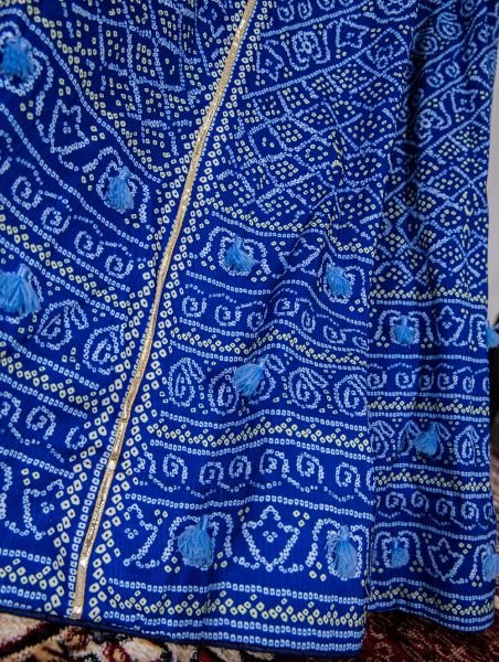 Function Special Silk Lehenga Choli With  Gota Patti and Tassels Work Designer Lehenga Choli