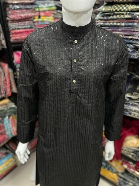 Function Wear Heavy Bannglori Silk Kurta Pajama  Kurta Pajama Wholesale