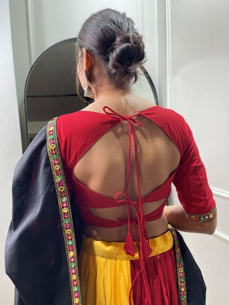 Gamthi And Mirror Work Navratri Lehenga Choli Collection  Navratri Lehnega Choli