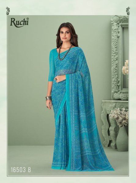 Georgette Printed Saree Georgette Sarees Wholesale