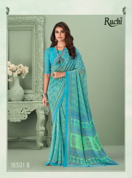 Georgette Printed Saree Georgette Sarees Wholesale
