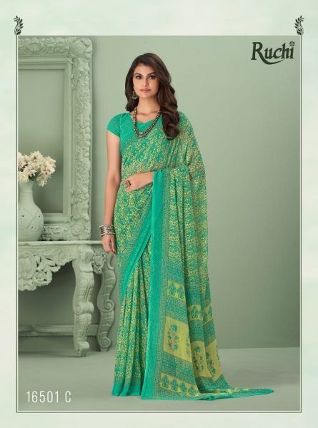 Georgette Printed Saree Georgette Sarees Wholesale
