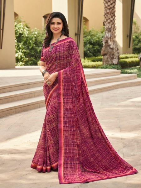 Georgette Printed Saree Georgette Sarees Wholesale