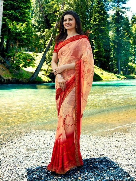 Georgette Printed Saree Georgette Sarees Wholesale