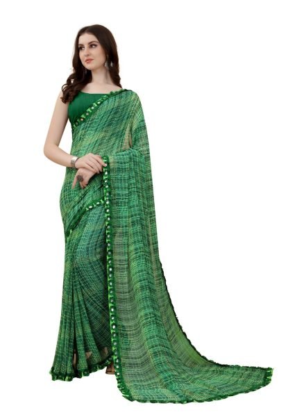 Georgette Printed Saree Georgette Sarees Wholesale