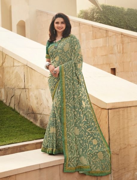 Georgette Printed Saree Georgette Sarees Wholesale