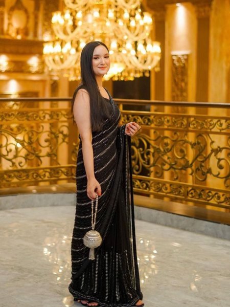 Georgette Saree for Wedding and Party Wear Wholesale Price  
