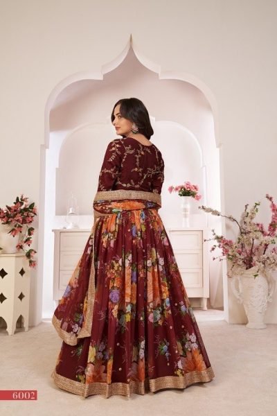 Georgette Sequence Embroidered Lehenga Choli Designer Lehenga Choli