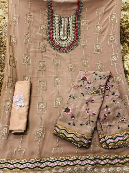 Georgette With Embrodery Plazzo Suit Collection In Wholsale Rate Designer Plazzo Salwar Suits Wholesale