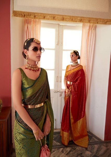 Get The Perfect Look With Beautiful Kanchivaram Sarees   Silk Sarees Wholesale