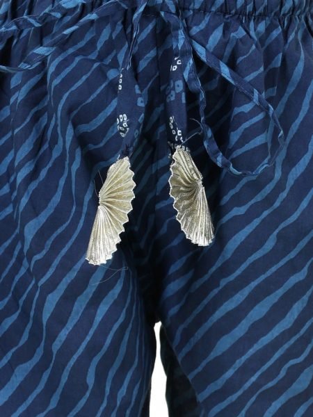 Girl s Cotton Blue Kurti Sets Girls Wear