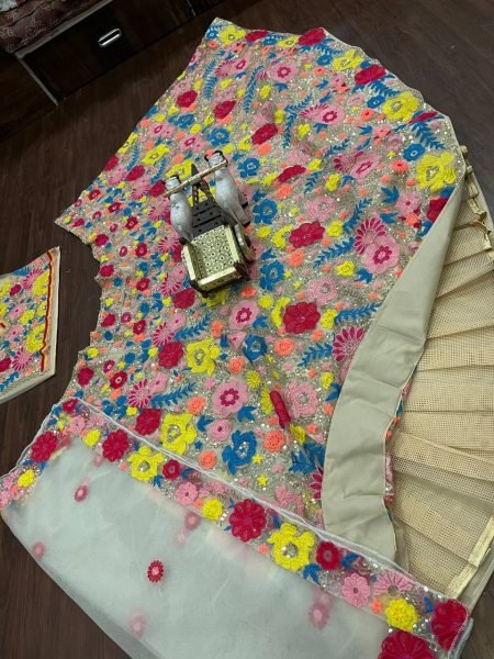 Glamorous Soft Mono Net Lehenga Choli  Designer Lehenga Choli