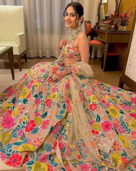 Glamorous Soft Mono Net Lehenga Choli  Designer Lehenga Choli