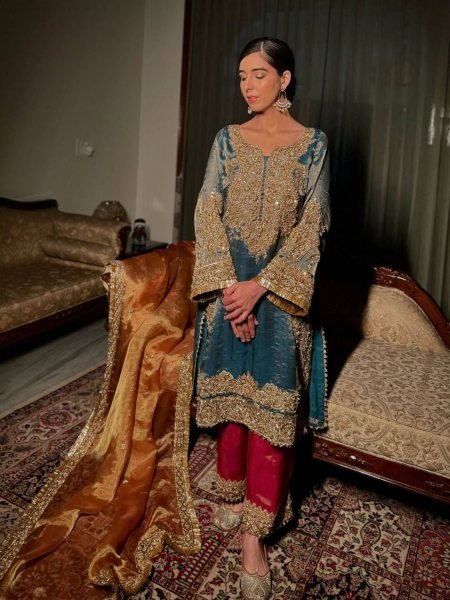 Gorgeous Fendy Silk Embroidered Kurti Pant   Fancy Lace Dupatta at Manufacturer Rate 