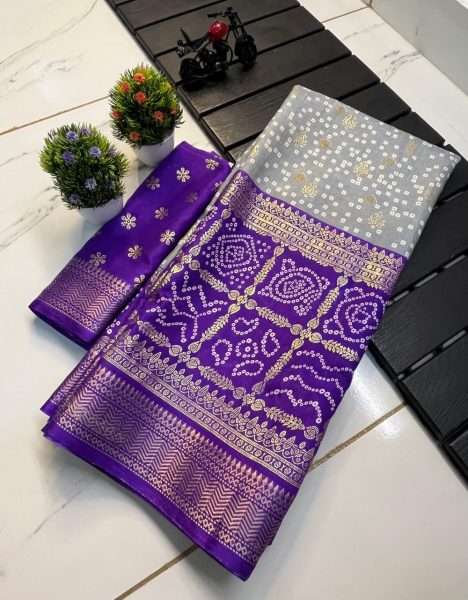 Grace meets tradition—our Super Fancy Patola Sarees with Bandhej prints are now available at wholesale rate. Patola Silk Sarees Wholesale