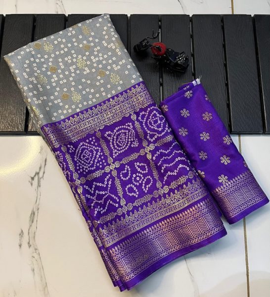 Grace meets tradition—our Super Fancy Patola Sarees with Bandhej prints are now available at wholesale rate. Patola Silk Sarees Wholesale