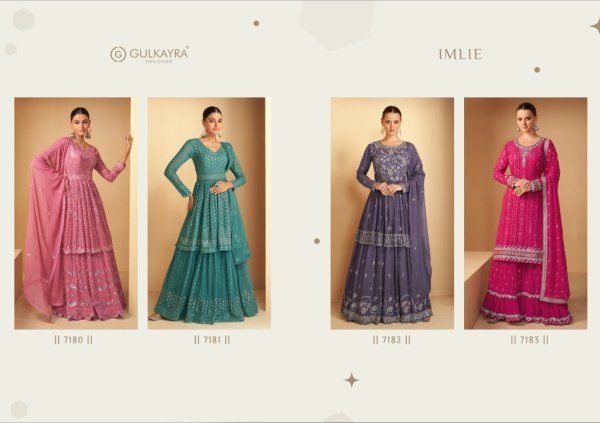 Gulkayra Designer Imlie Real Georgette Top Bottom With Dupatta On Wholesale Designer Plazzo Salwar Suits Wholesale