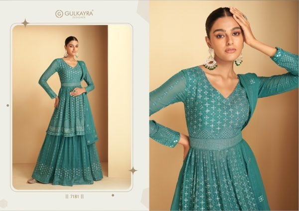 Gulkayra Designer Imlie Real Georgette Top Bottom With Dupatta On Wholesale Designer Plazzo Salwar Suits Wholesale