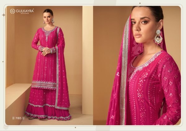 Gulkayra Designer Imlie Real Georgette Top Bottom With Dupatta On Wholesale Designer Plazzo Salwar Suits Wholesale