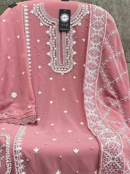      H 97 A To F Georgette Pakisatani Suit Collection  Pakistani Suits Wholesale