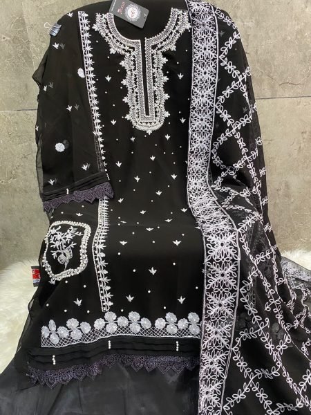      H 97 A To F Georgette Pakisatani Suit Collection  Pakistani Suits Wholesale