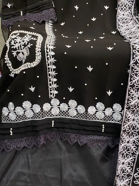      H 97 A To F Georgette Pakisatani Suit Collection  Pakistani Suits Wholesale