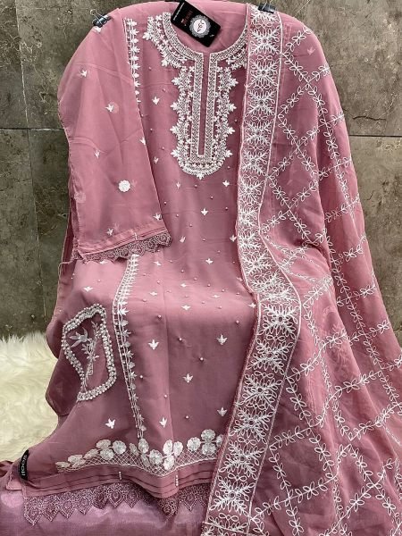      H 97 A To F Georgette Pakisatani Suit Collection  Pakistani Suits Wholesale