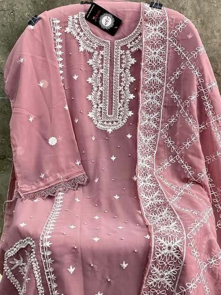      H 97 A To F Georgette Pakisatani Suit Collection  Pakistani Suits Wholesale