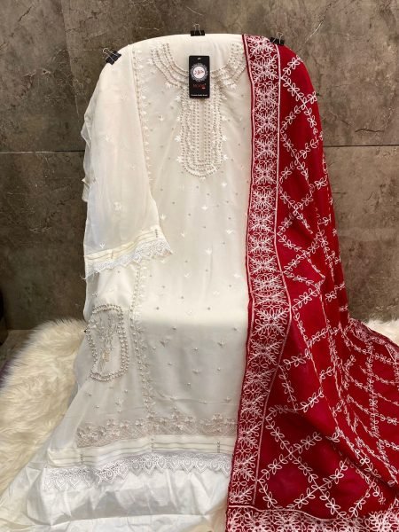      H 97 A To F Georgette Pakisatani Suit Collection  Pakistani Suits Wholesale