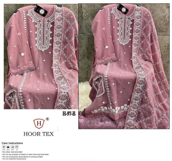      H 97 A To F Georgette Pakisatani Suit Collection  Pakistani Suits Wholesale