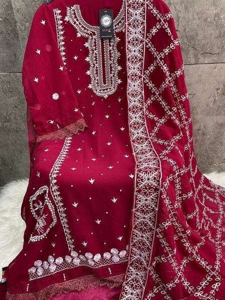      H 97 A To F Georgette Pakisatani Suit Collection  Pakistani Suits Wholesale
