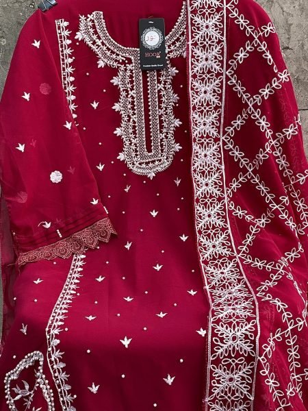      H 97 A To F Georgette Pakisatani Suit Collection  Pakistani Suits Wholesale