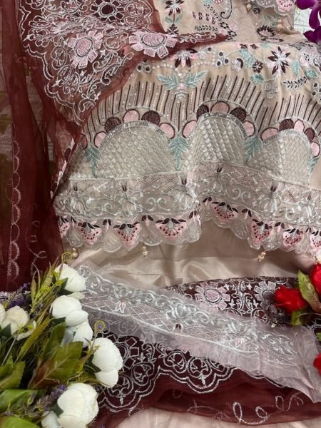 H41 heavy georgette pakisatani suit  Pakistani Suits Wholesale